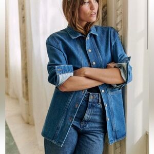 NWT Sézane Will Jacket- Indigo